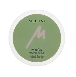 Інтенсивна маска з олією жожоба та вітамінами Е, В6, РР MASK HAIR RESCUE MELONI 250 мл - мініатюра 2