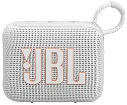 Портативна акустика JBL Go 4 White (JBLGO4WHT) (6980799)