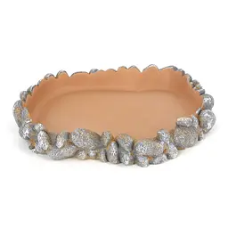 Поїлка для рептилій Hobby Drinking bowl Pebbles L 25x21x4см (36402) - мініатюра 5