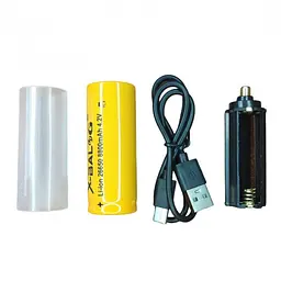 Ліхтар ручний акумуляторний X-Balog BL-PX21B-GT200 з функцією powerbank акумулятор 26650 - мініатюра 7
