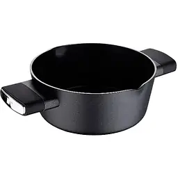 Каструля з кришкою Bergner Ion plus BG-35911-BK 24 см 3.5 л чорна - мініатюра 4