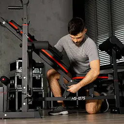 Лавка тренувальна Hop-Sport HS-1075 Pro із партою Скотта - мініатюра 14