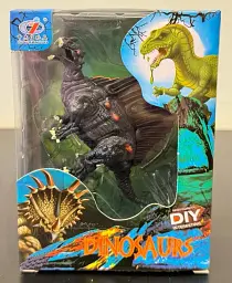 Фігурка динозавра Спинозавр фіолетово-жовтий Dino Toys - мініатюра 2
