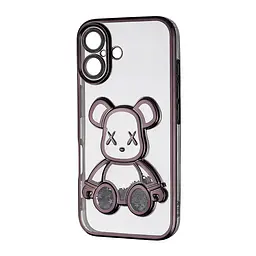 Чохол Shining Bear Case Protected Camera iPhone 16 Black