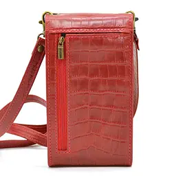 Жіноча шкіряна сумка крос-боді TARWA 18,5×10,5×3,5 см sum0026310 - мініатюра 4