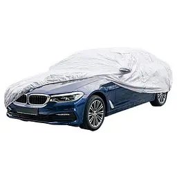 Автомобільний тент для седана Elegant Poliester / M 432x165x120 см / кишені під дзеркала замок (100 276)