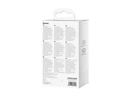 Зарядний пристрій BASEUS GaN5 Pro Fast Charger 2C+U 65 W w/Type-C to Type-C Black (CCGP120201) - мініатюра 8