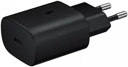 Блок - адаптер - зарядний пристрій Samsung 25W PD Power Adapter (EP-TA800NBE) без кабелю чорний - мініатюра 2
