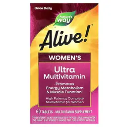 Високоефективні Мультивітаміни для Жінок Once Daily Women's Ultra - 60 таб