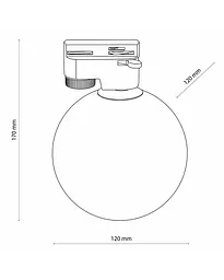 Трековий світильник TK Lighting 4887 Tracer G9 1x6W IP20 Wh - мініатюра 3