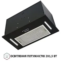 Витяжка вбудована Perfelli BI 5653 BL 1000 LED - мініатюра 5