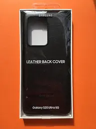 Чохол шкіряний протиударний Official Leather Cover EF-VG988LBEGRU Samsung Galaxy S20 Ultra (6.9") - мініатюра 6