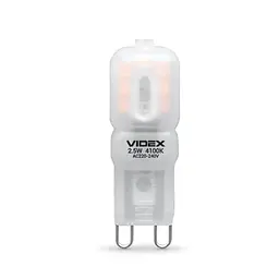LED-лампа Videx G9e 2.5W G9 4100K (24634-000) - мініатюра 2