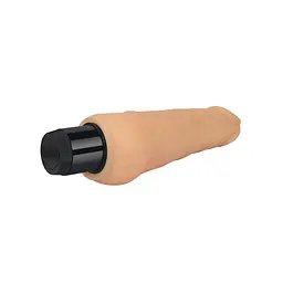 Реалістичний вібратор Xtreme Feel Vibrator тілесний 18см - мініатюра 3