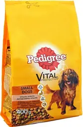 Сухий корм для дорослих собак маленьких порід Pedigree, курка та овочі, 400 г - мініатюра 2
