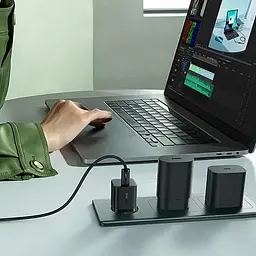 Мережевий зарядний пристрій Baseus GaN5 Mini Fast Charger Type-C 25W Black [P10110909113-00] [139985] - мініатюра 10