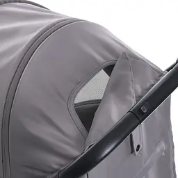 Коляска дитяча прогулянкова LINK ME 1129 Silver Striped - мініатюра 3