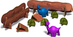 Настільна гра Bombat Game Діно Спорт (Dino Sport) (0021) - мініатюра 2