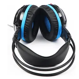 Ігрові навушники з мікрофоном Jedel GH215 Balck-Blue - мініатюра 3