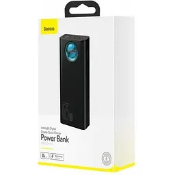 Зовнішній акумулятор Baseus Amblight Digital Display 30000mAh (PPLG-A01) - мініатюра 2