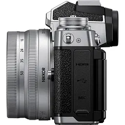 Бездзеркальний фотоапарат Nikon Z fc Kit DX 16-50mm f/3.5-6.3 VR + DX 50-250mm f/4.5-6.3 VR Silver (VOA090K003) [105400] - мініатюра 10