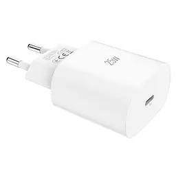Зарядний пристрій мережевий MAKE 25W GaN3 Mini Type-C PD3.0 White - мініатюра 6