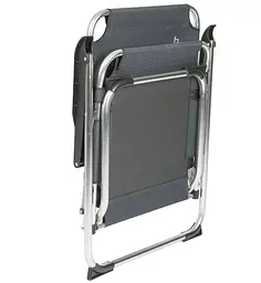 Крісло розкладне Bo-Camp Copa Rio Comfort XXL Graphite (1211961) (DAS301463) - мініатюра 3