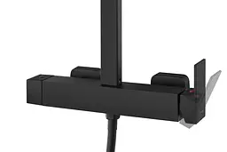 Душова система Corsan Ango black mat CMN024, Чорний матовий - мініатюра 5