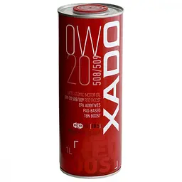 Моторна олива Xado 0W-20 508/509 Red Boost, 1 л (ХА 25194)