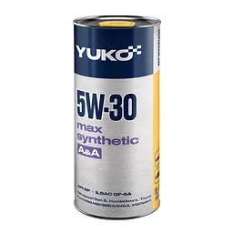 Автомобільна моторна олива YUKO MAX SYNTHETIC A-A 5W-30 1л 4823110400937