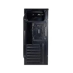Корпус GTL T1610 Black, без БЖ, Mini Tower, Micro ATX / Mini ITX, 2xUSB 2.0, 370x176x410 мм, 0.4 мм, 2.6 кг - мініатюра 6