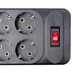 Мережевий фільтр-подовжувач POWER 6 розеток 6 USB 3 метри
- мініатюра 6