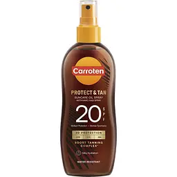 Олія-спрей для інтенсивної засмаги Carroten Protect & Tan SPF 20 150 мл