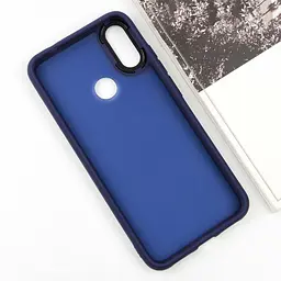 Чохол TPU+PC Lyon Frosted для Xiaomi Redmi Note 7 / Note 7 Pro / Note 7s Navy Blue - мініатюра 3