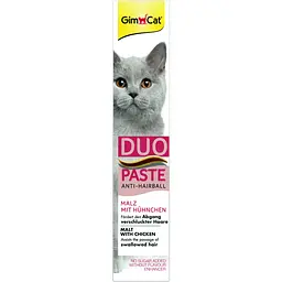Паста для котів GimCat Duo Paste Anti-Hairball з куркою 50 г (G-427201) - мініатюра 2