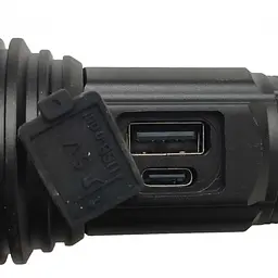 Ліхтар ручний акумуляторний Arexes BL-2207-GT-100 з функцією powerbank акумулятор 18650 - мініатюра 5