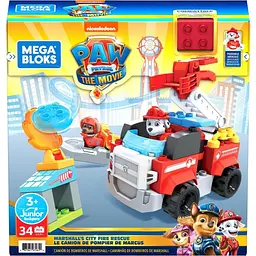 Набір Mega Bloks Щенячий патруль Пожежна машина Маршала та фігурки (GYJ01) - мініатюра 5