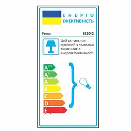Вбудований світильник Feron 8150-2 під лампу срібло - мініатюра 3