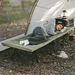 Килимок-топпер для розкладних ліжок Naturehike (CNK2300DZ022) темно-зелений - мініатюра 4