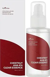 Есенція оновлююча з AHA кислотою і екстрактом каштану 100 мл Isntree Chestnut AHA 8% Clear Essence