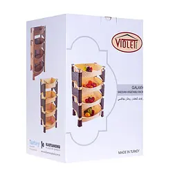 Етажерка Violet House Роттанг Гелаксі Coffee (0740 Роттанг Гелакси COFFEE) - мініатюра 3