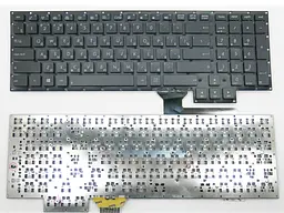 Клавіатура для ASUS G750, G750J, G750JH, G750JM, G750JZ (UA Black без рамки)