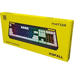 Клавіатура Hator Icefall Black/White [HTK400UA] [116906] - мініатюра 6