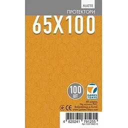 Аксесуар Games 7 Days Протектори для карт Games7Days матові 65 х 100 мм Standard USA, 100 шт. matte (GSD-046510)