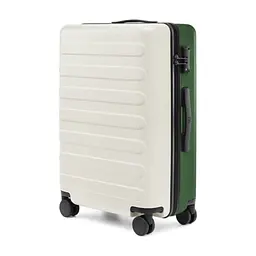 Чемодан Xiaomi Ninetygo Rhine Luggage 20" White+Green (6941413222037)