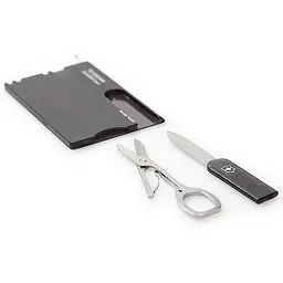 Ніж Victorinox Swisscard 82х54х4мм,10функ,чорн.прозор - мініатюра 2