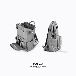 Рюкзак міський жіночий Mark Ryden 8703 з USB 17 л Gray (16270) - мініатюра 7