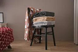 Плед Flannel 160х200 см 100% поліестер темно-сірий ARDESTO pbe0050439 - мініатюра 9