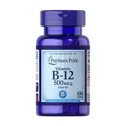 Витамин B12 Vitamin B-12 500 мкг 100 таблеток