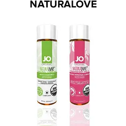 Змазка на водній основі System JO Naturalove Strawberry (120 мл) - мініатюра 5